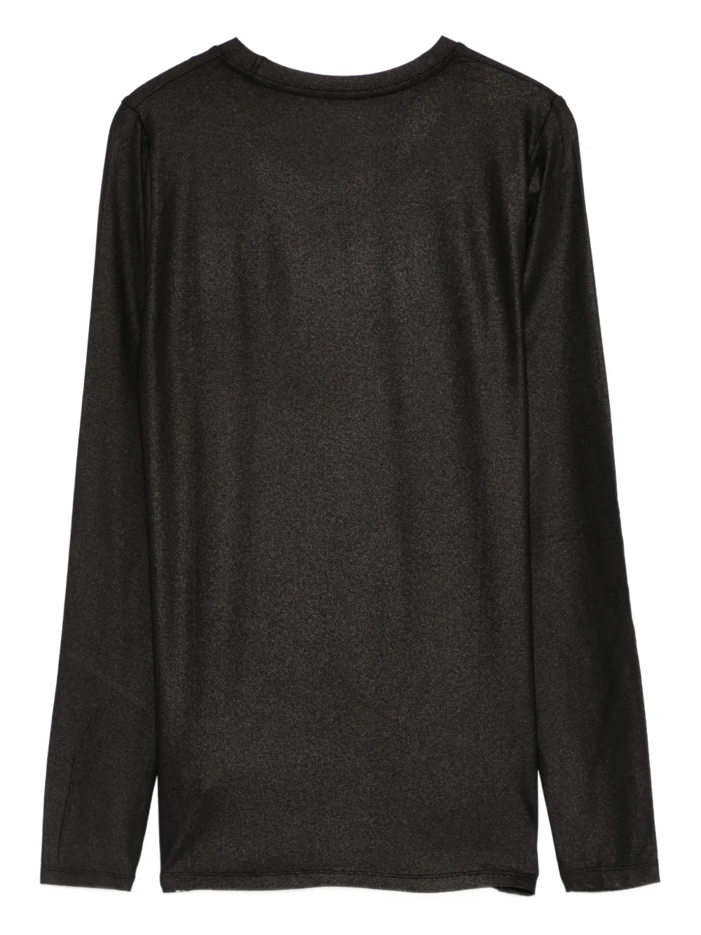 Majestic Filatures T-shirt met ronde hals Zwart