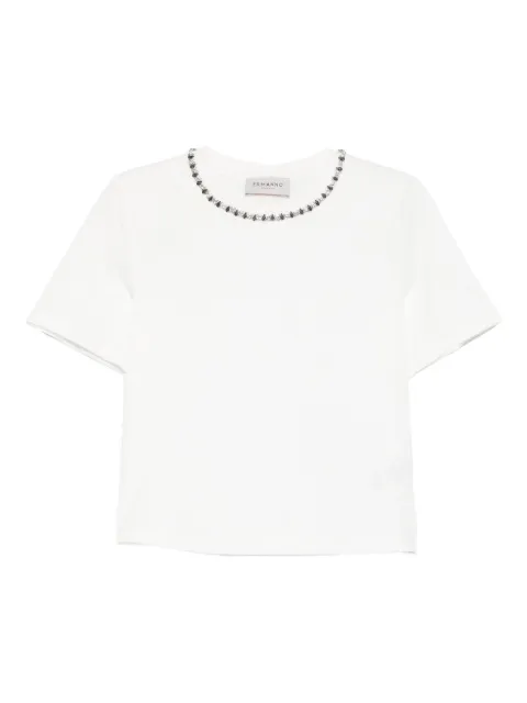 ERMANNO FIRENZE  embellished crewneck T-shirt