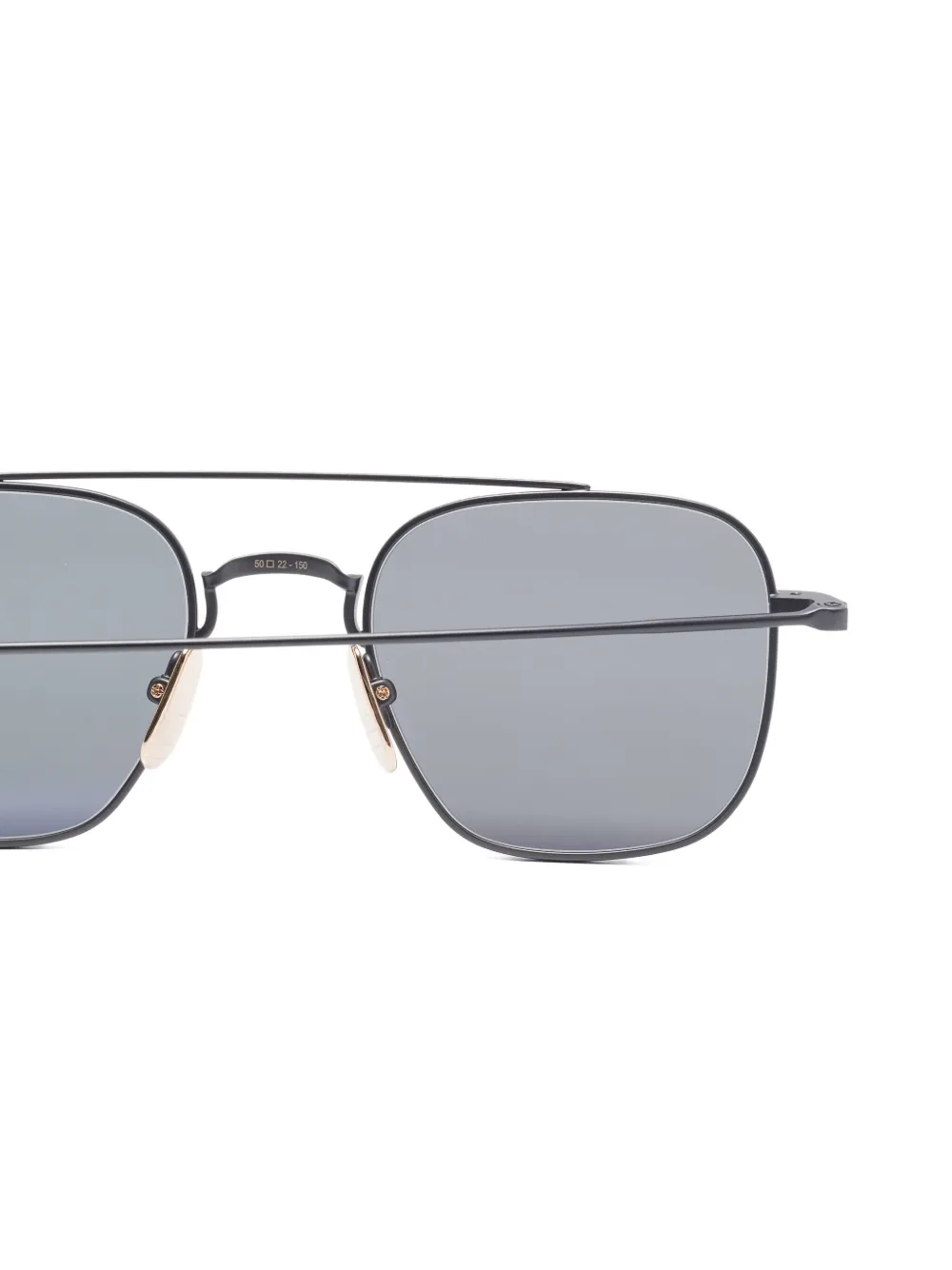 Thom Browne Pilot-frame Sunglasses In Gray