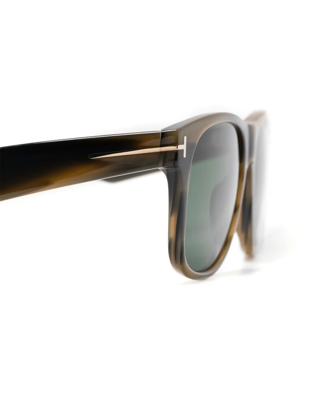 TOM FORD Eyewear Marlon zonnebril met vierkant montuur Bruin