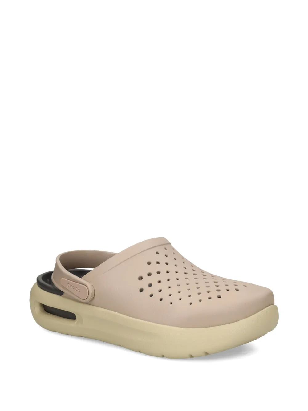 Crocs Geperforeerde slippers Beige