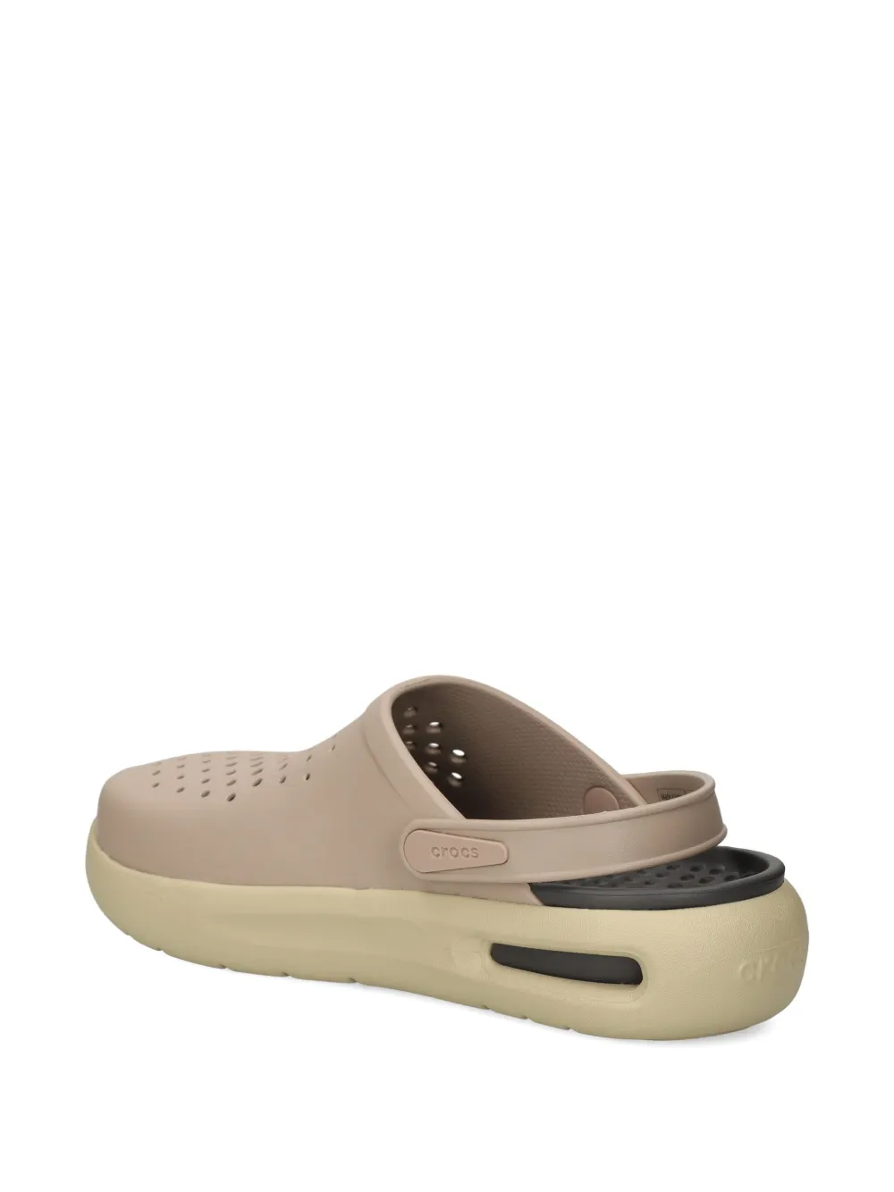 Crocs Geperforeerde slippers Beige