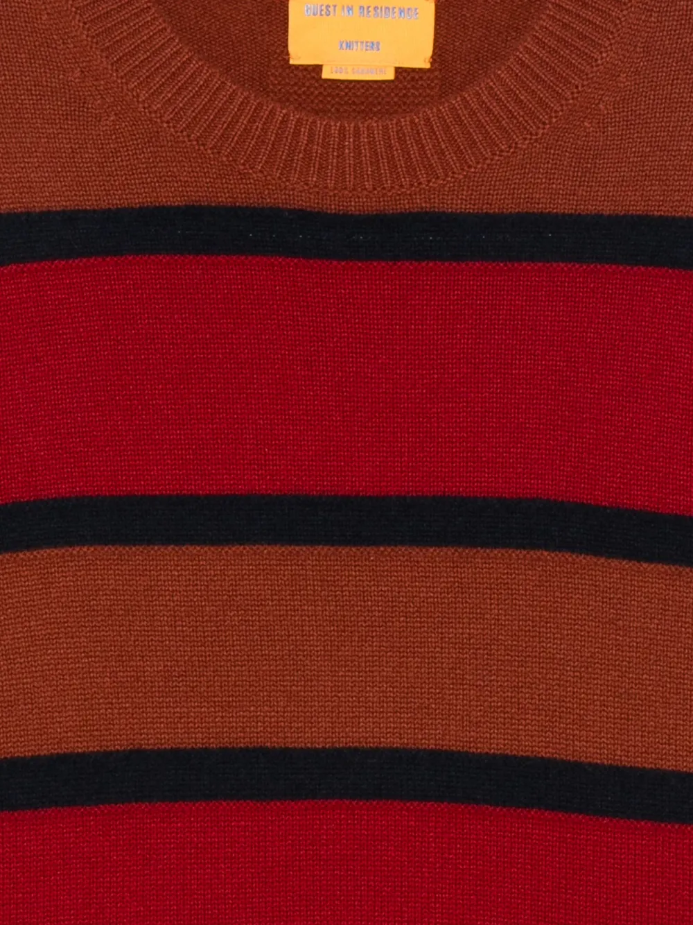 Guest In Residence Striped Sweater In Multi