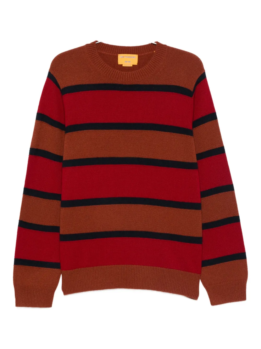 Guest In Residence striped sweater | Brown | Image 1