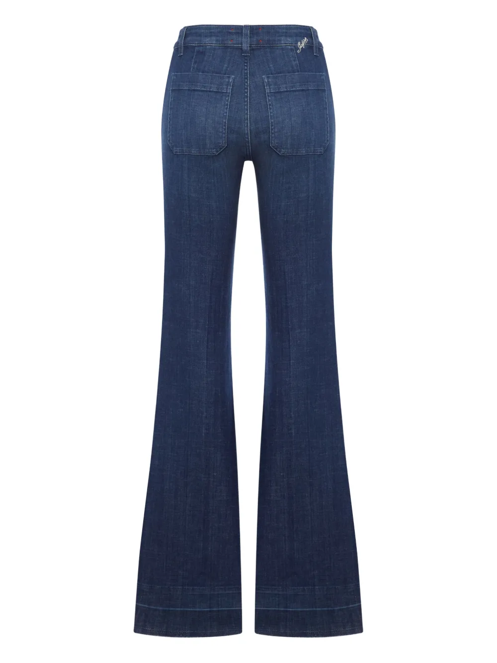 Seafarer pocket-detail flared jeans - Blauw