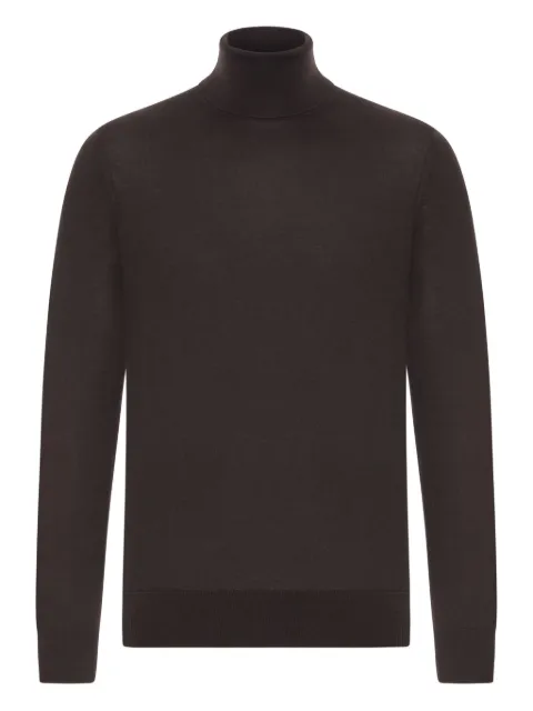 Zegna suéter con cuello de tortuga