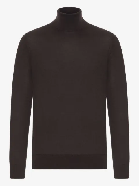 Zegna turtleneck ribbed-hem sweater