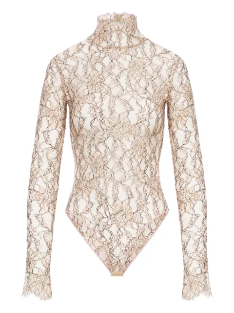 Valentino Garavani lace high-neck bodysuit