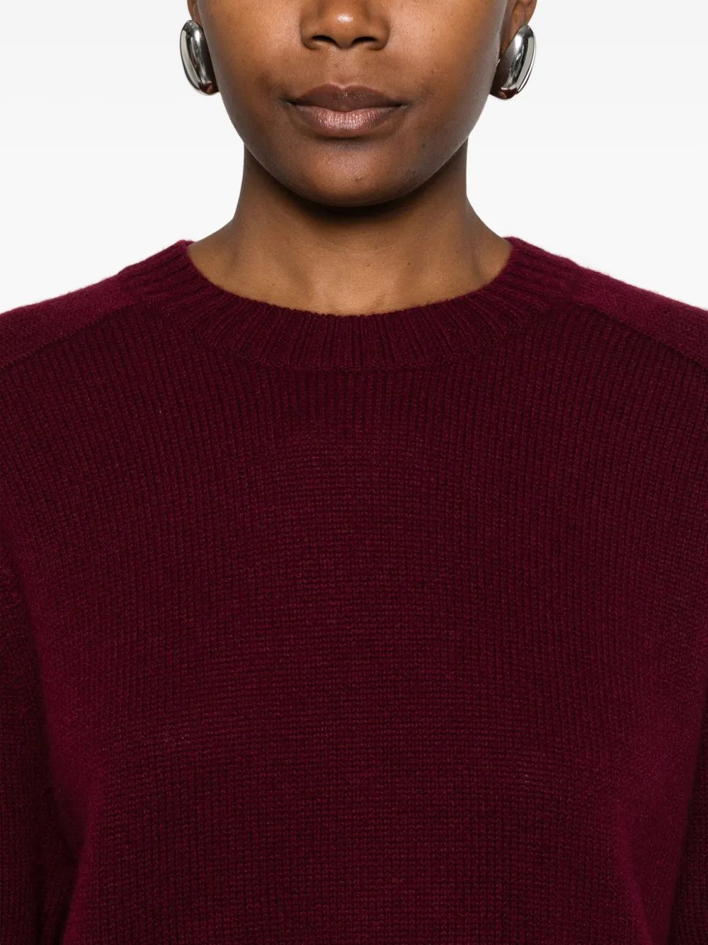 Allude Top met korte mouwen Rood