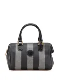 Fendi Pre-Owned 20th Century Pequin Coated Canvas boston bag - Black