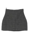 Aniye By checked mini skirt - Grey