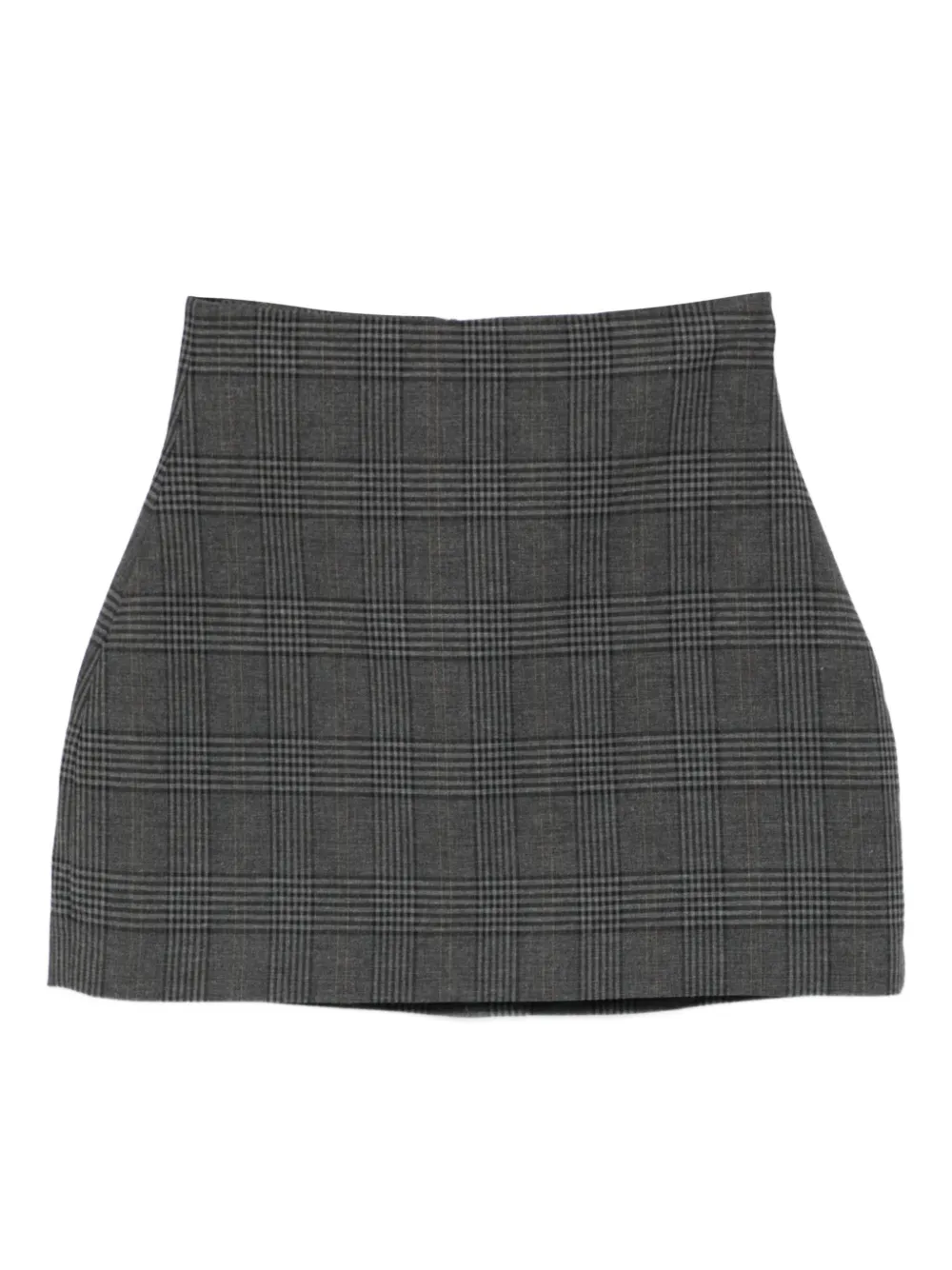 Aniye By checked mini skirt | Grey | Image 1