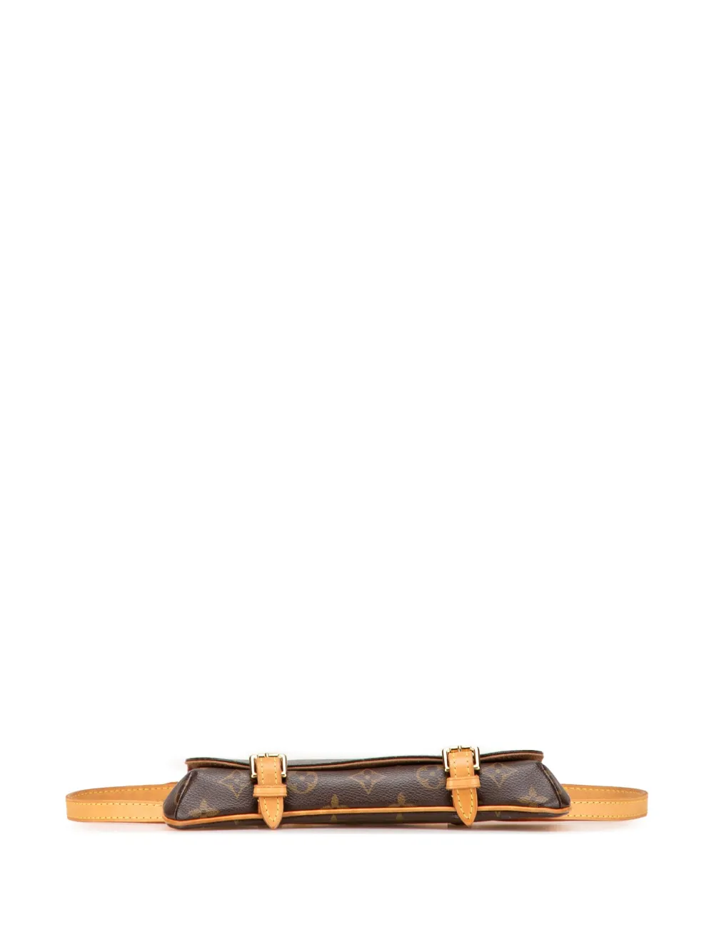 Pre-owned Louis Vuitton 2005 Monogram Marelle Shoulder Bag In Brown
