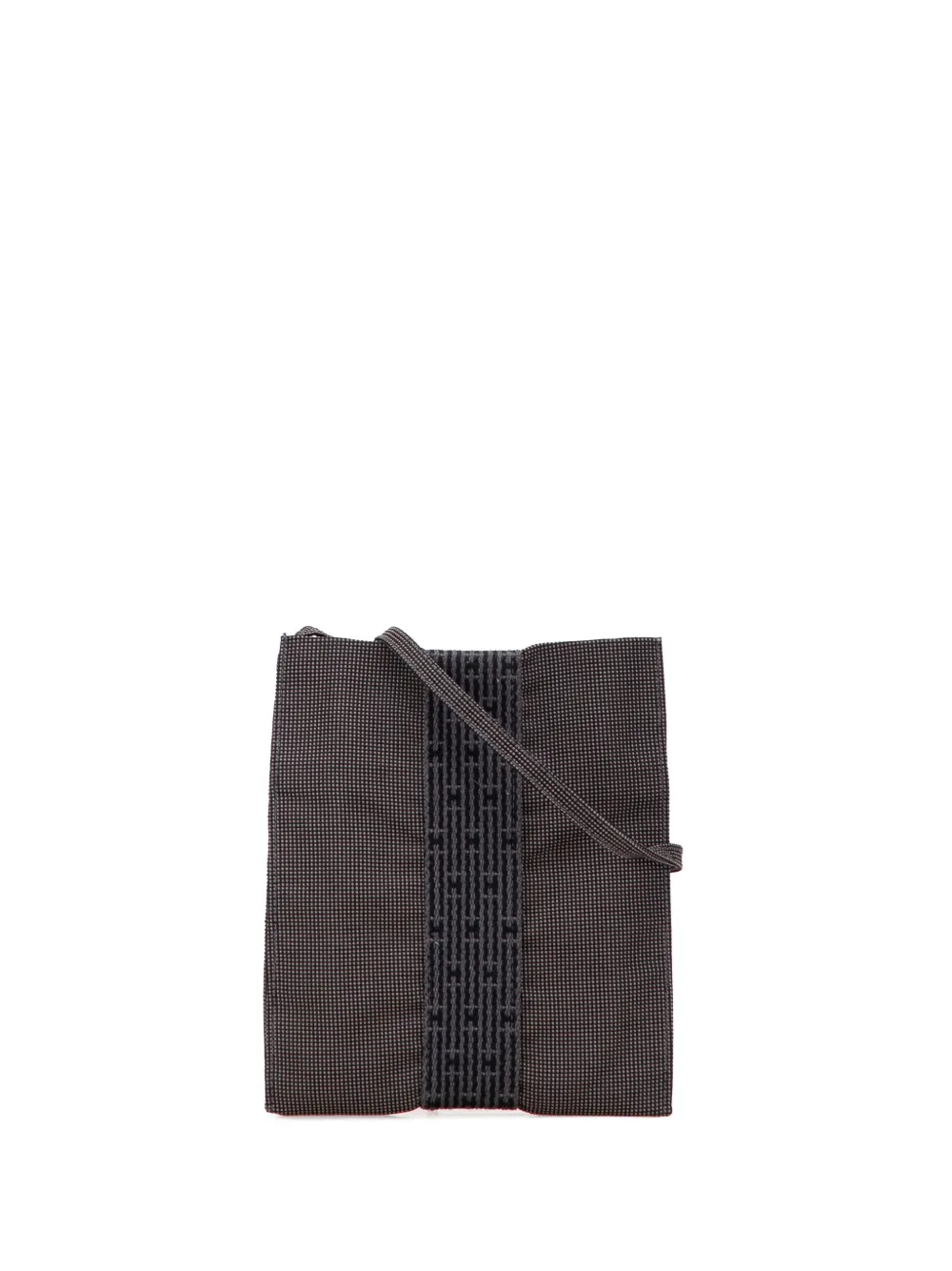 Hermès Pre-Owned 20th Century Canvas Herline Pochette crossbody bag | Grey | Image 1