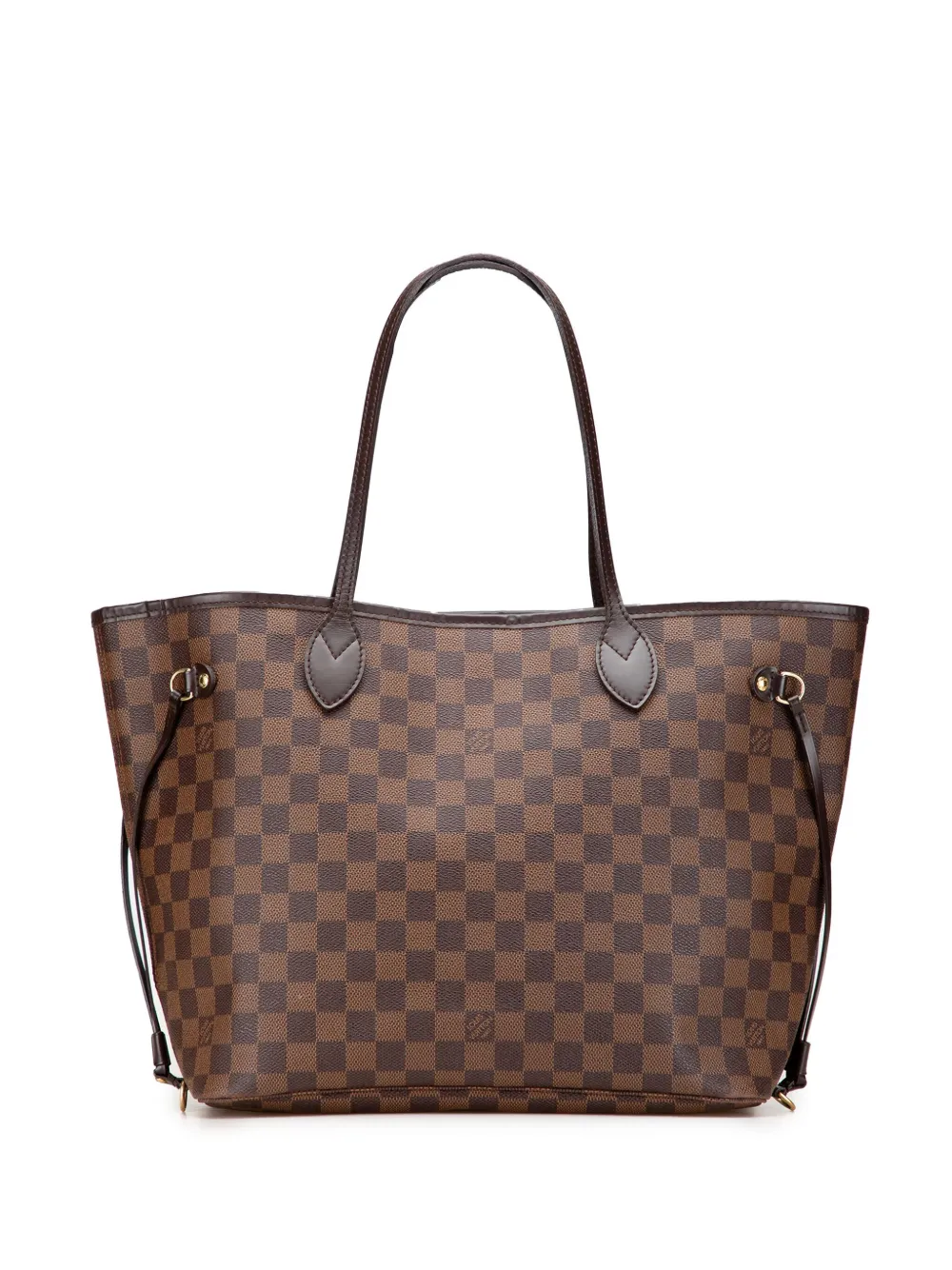 Louis Vuitton Pre-Owned 2009 ダミエ エベヌ ネヴァーフル MM トートバッグ - ブラウン Louis Vuitton Pre-Owned 2009 ダミエ エベヌ ネヴァーフル MM トートバッグ - ブラウン