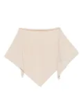 Allude cashmere scarf - 48 BEIGE