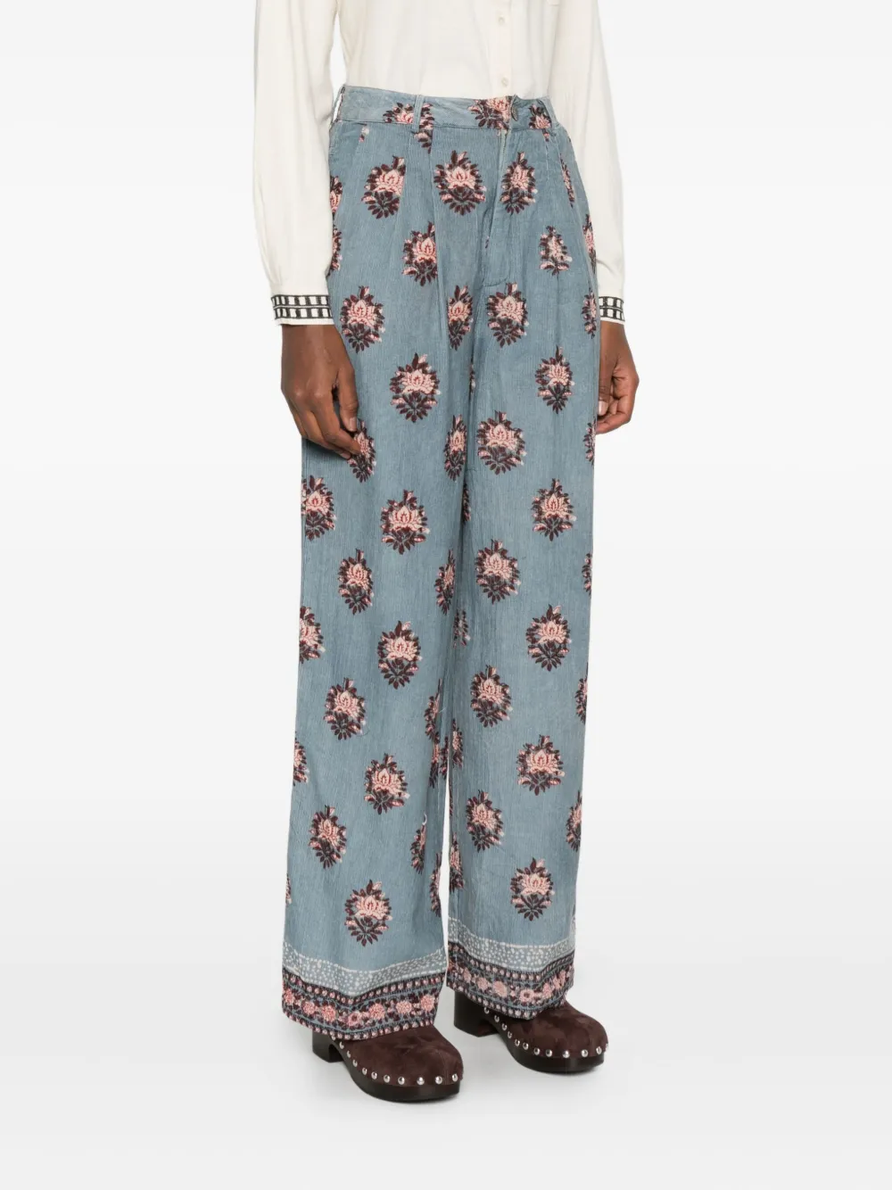 MAISON HOTEL Jimmy broek Blauw