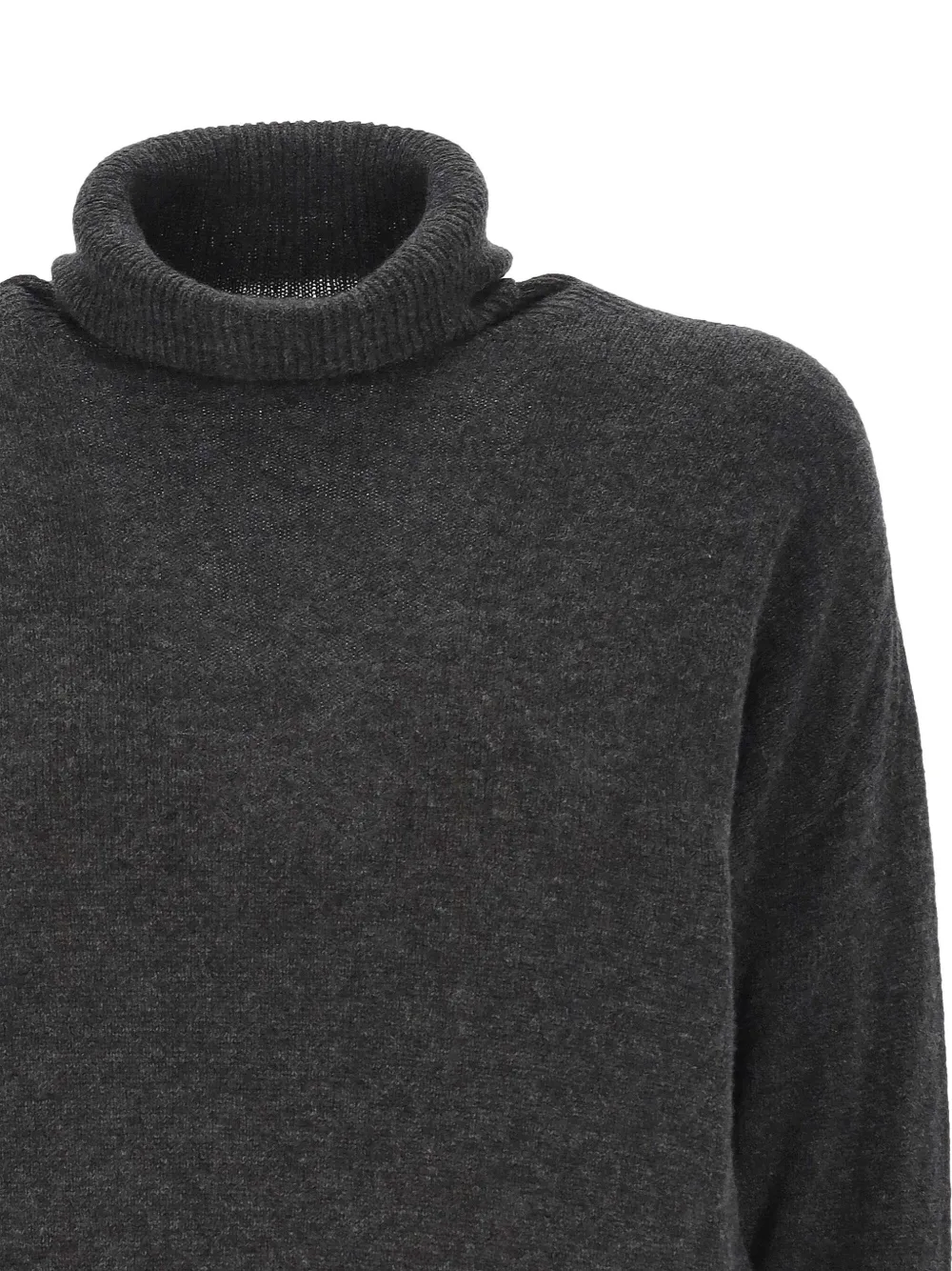 Oliver Lattughi High-neck Sweater In Gray
