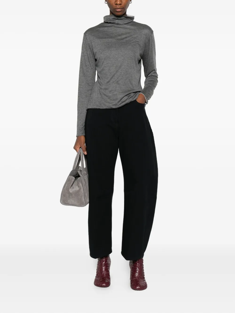 Purotatto striped turtleneck top | T-Shirts & Jersey Shirts | Image 2