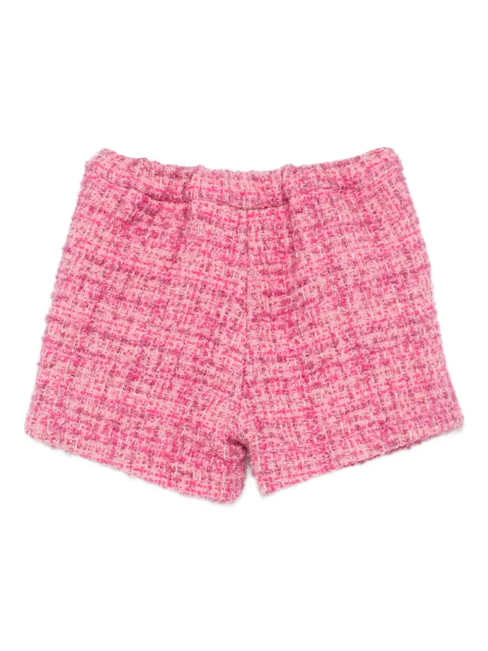 Tartine Et Chocolat tweed heart-detail shorts - Roze