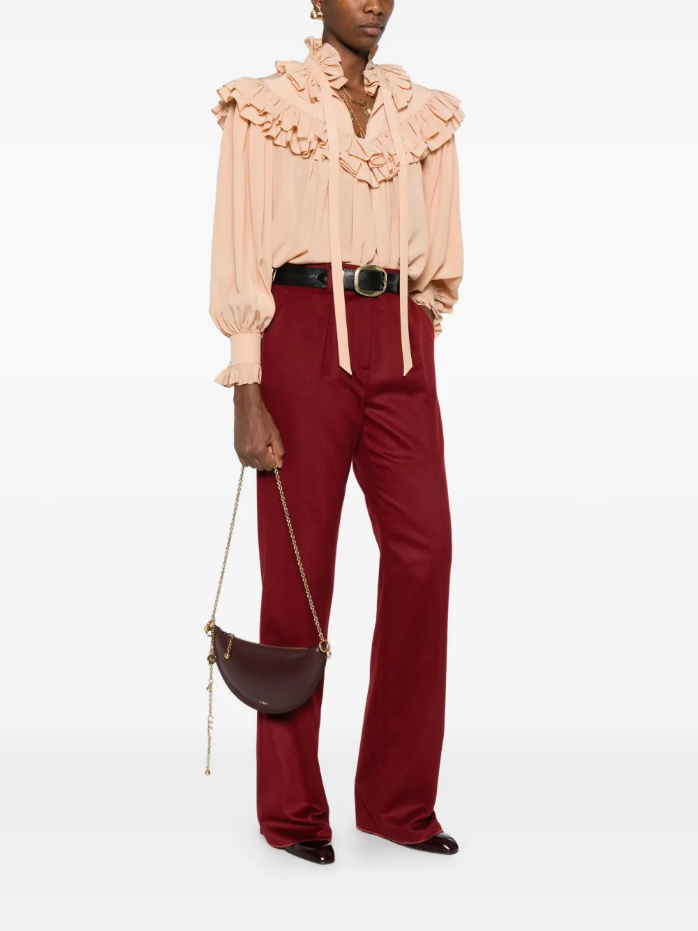Chloé Icons schoudertas - Rood