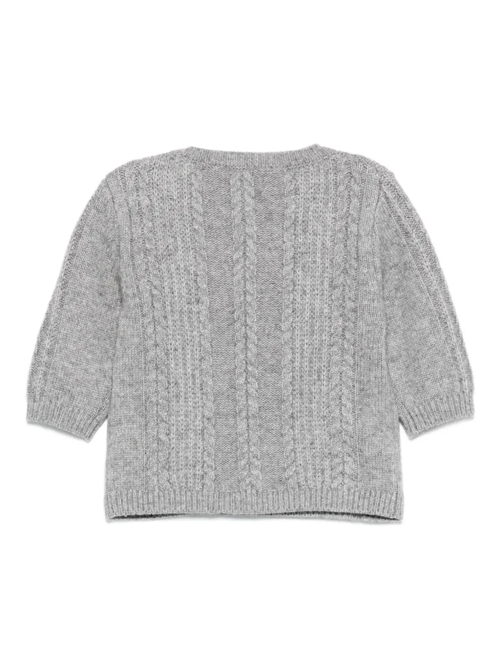 Tartine Et Chocolat cable-knit buttoned sweater | Knitwear | Image 2