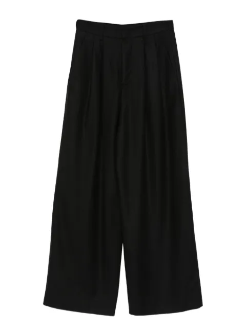 SUSANNE BOMMER pleat-detail trousers