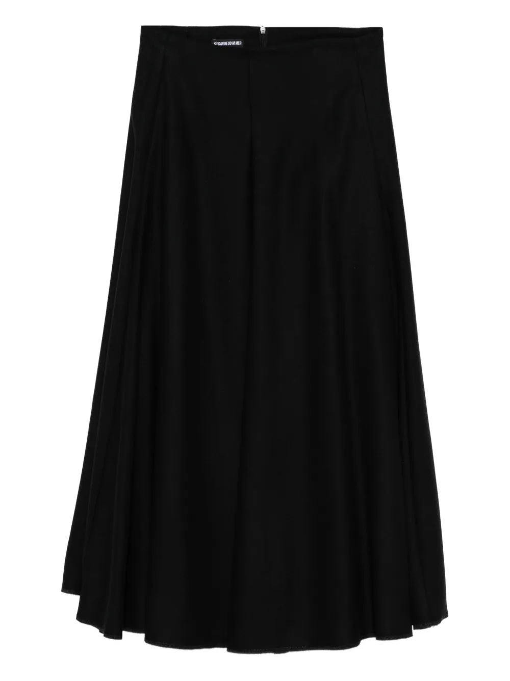 SUSANNE BOMMER  flared midi skirt | Black | Image 1