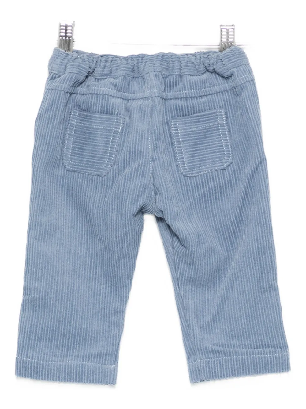 Tartine Et Chocolat Corduroy Button-detail Pants In Blue