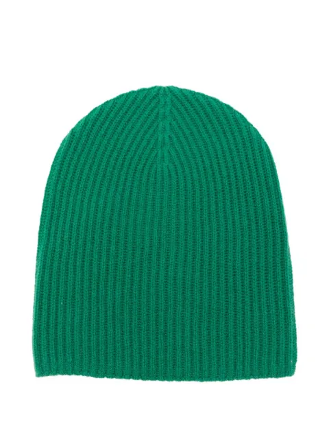 Allude ribbed beanie 