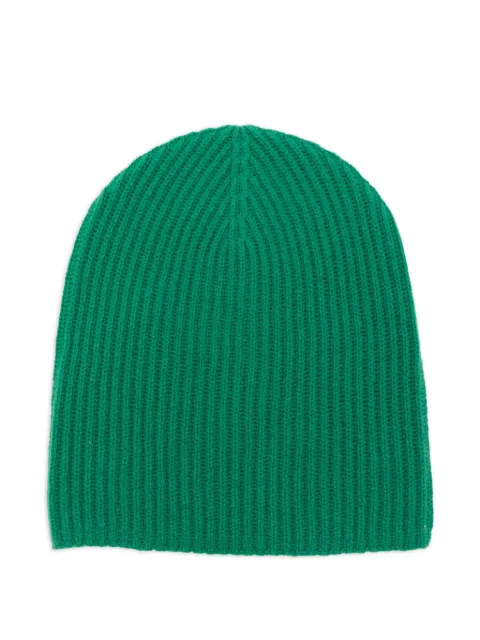 Allude ribbed beanie 