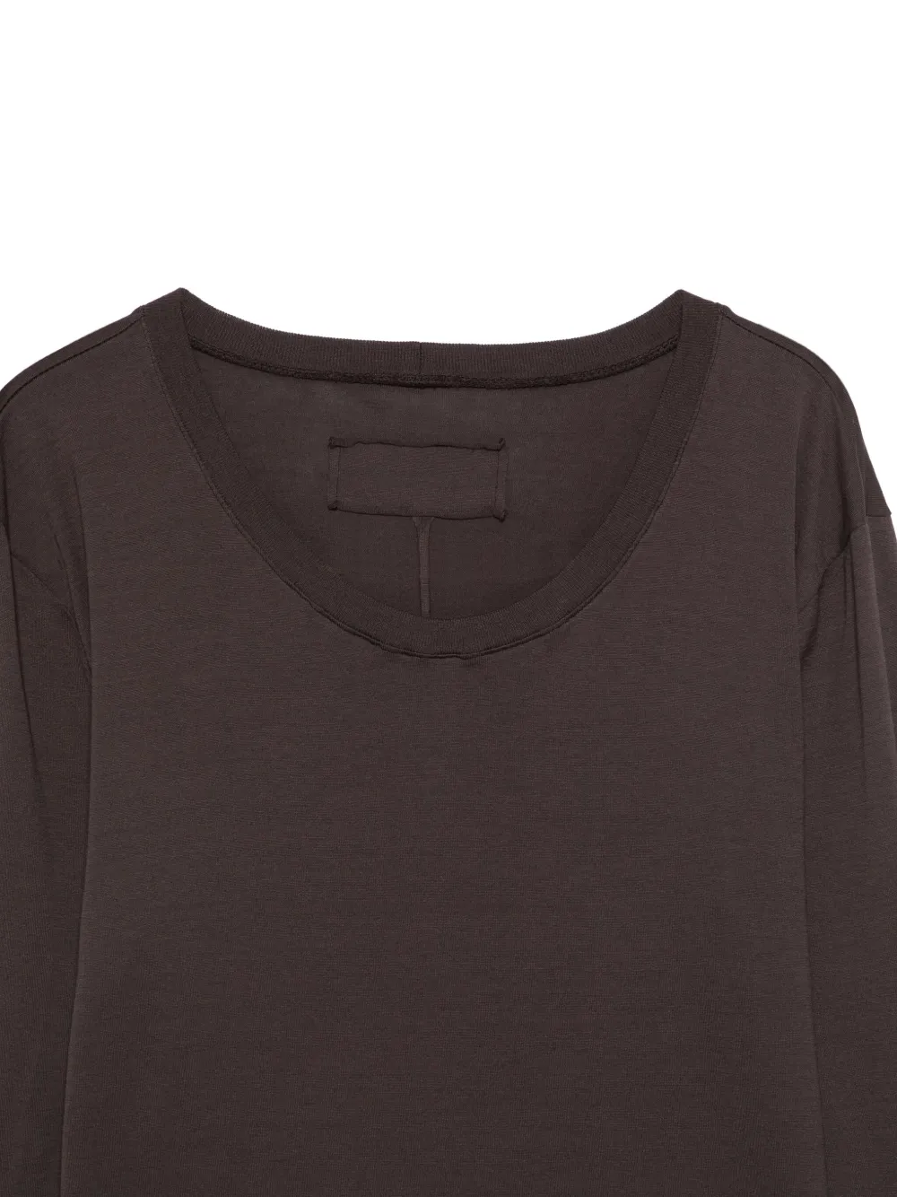 Private 0204 Long-sleeve T-shirt In Brown
