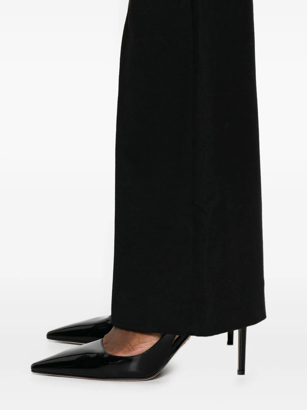 Self-Portrait Jumpsuit met dubbele rij knopen Zwart