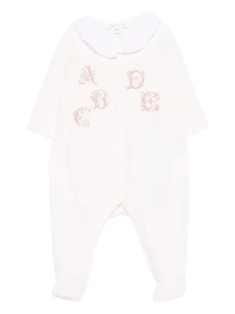 Tartine Et Chocolat romper con letras bordadas