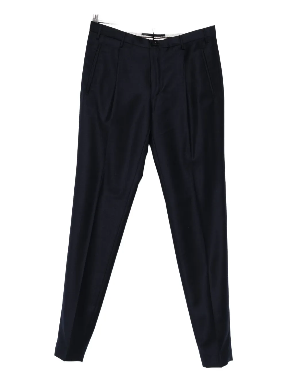 Incotex Pleat-detail Trousers In Blue