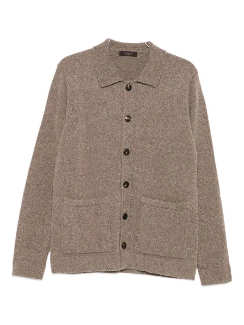 Incotex collared button-fastening cardigan 