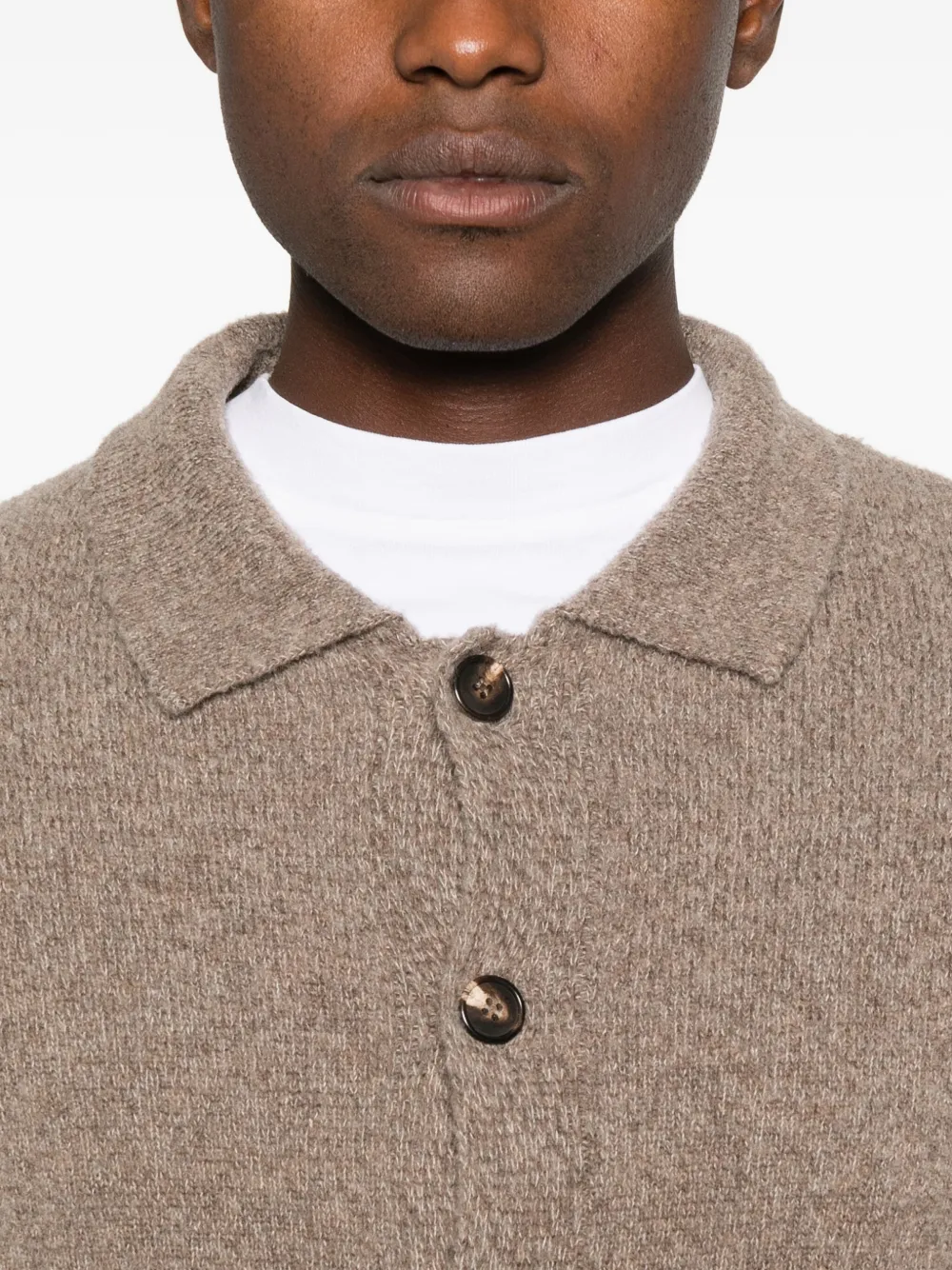 Incotex Cardigan Mit Knopfverschluss In Brown