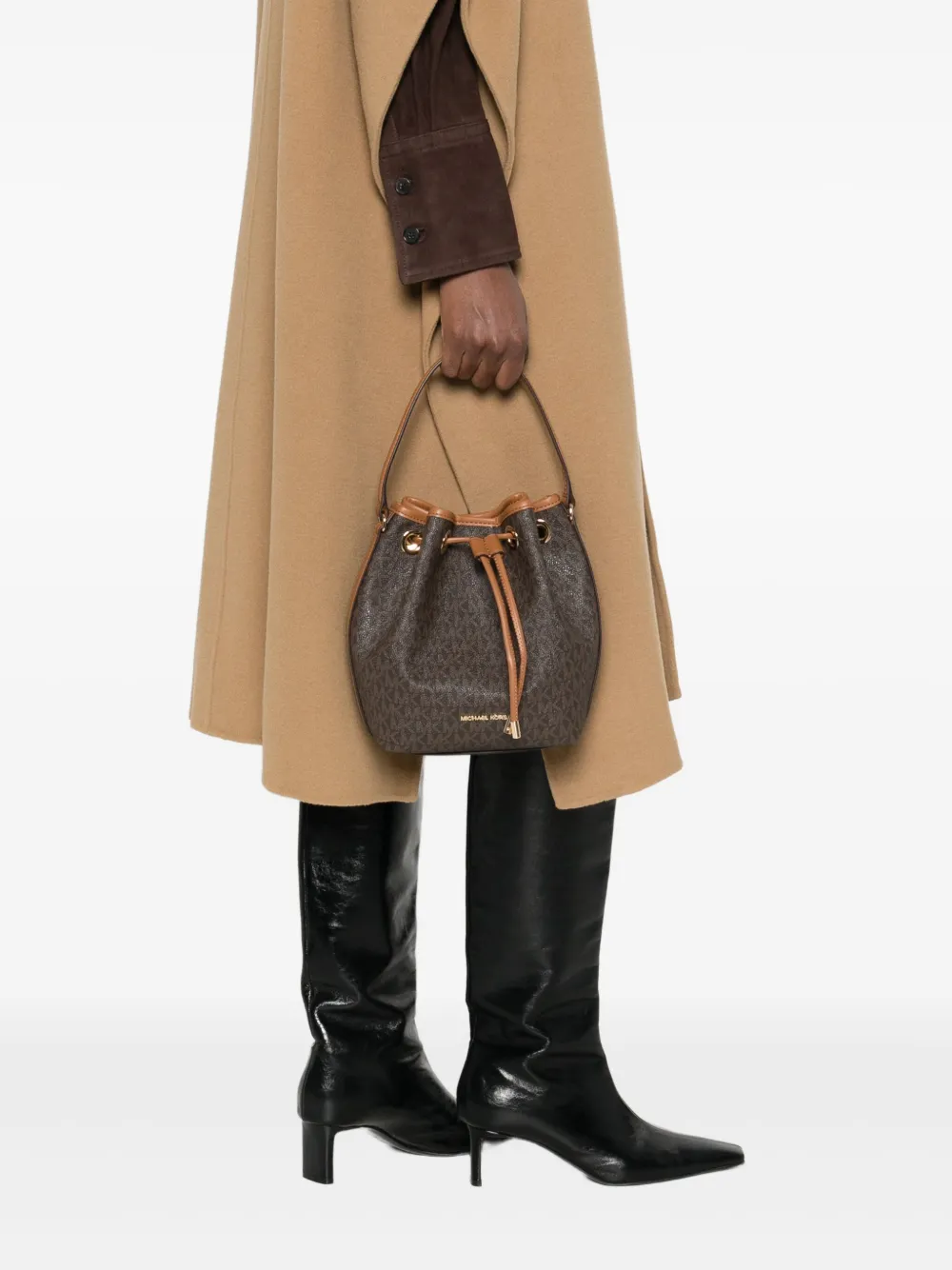 Michael Michael Kors logo-lettering satchel bag | Image 2