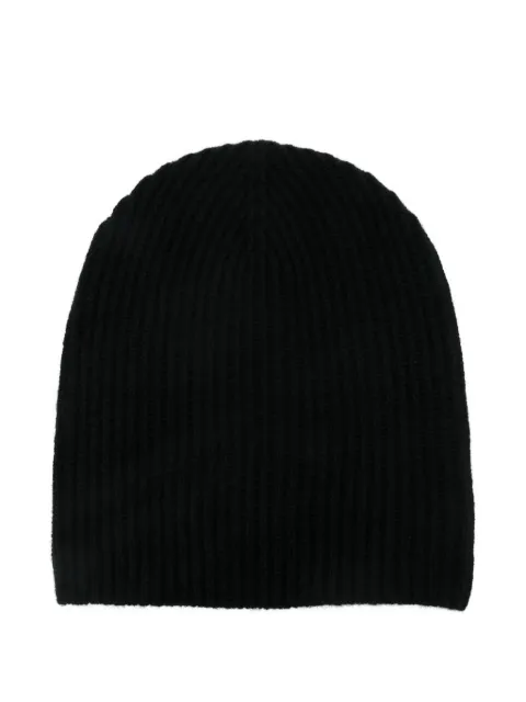 Allude ribbed beanie