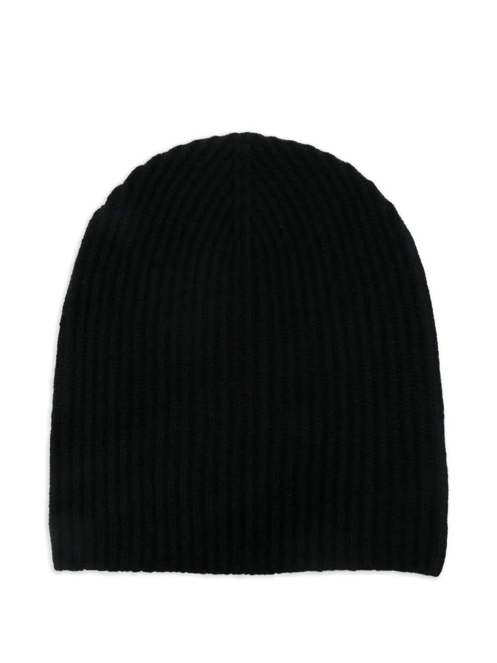 Allude ribbed beanie | Black | Image 1
