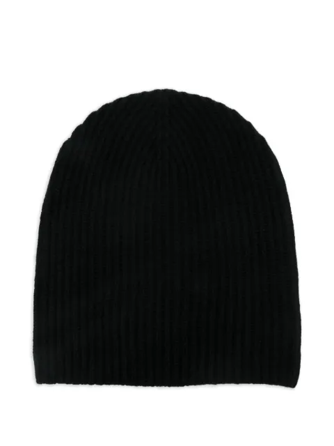 Allude ribbed beanie