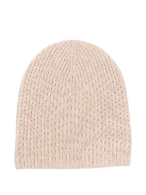 Allude ribbed beanie 