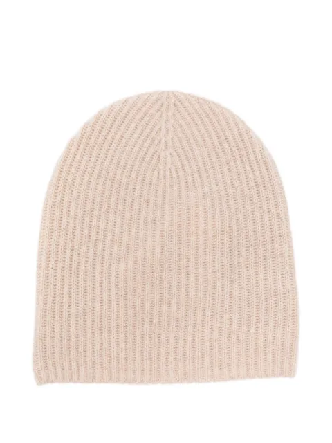 Allude ribbed beanie 