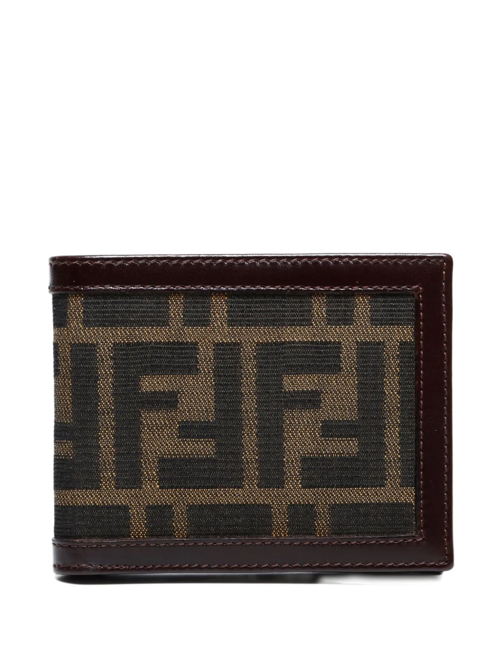 Fendi Pre-Owned 1990s Zucca leather wallet | Brown | Image 1