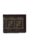 Fendi Pre-Owned 1990s Zucca leather wallet - Brown