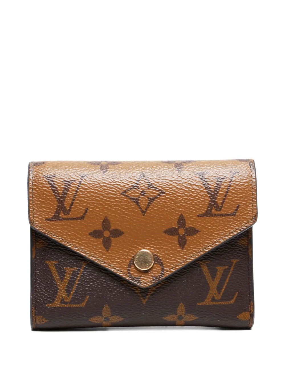 Louis Vuitton Pre-Owned 2021-2025 monogram Reverse wallet | Brown | Image 1