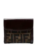 Fendi Pre-Owned 1990-2000s Zucca leather wallet - Brown