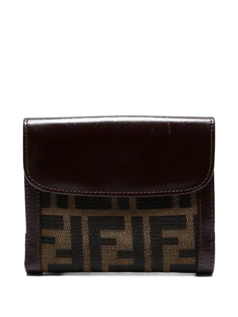 Fendi Pre-Owned 1990-2000s Zucca leather wallet