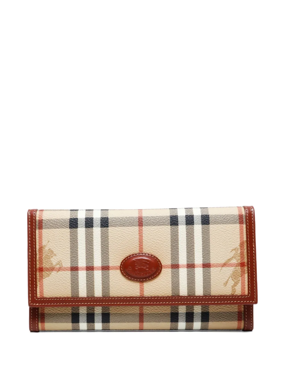 Burberry Pre-Owned 1990-2000s leather wallet - ニュートラル Burberry Pre-Owned 1990-2000s leather wallet - ニュートラル