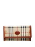 Burberry Pre-Owned 1990-2000s leather wallet - Neutrals
